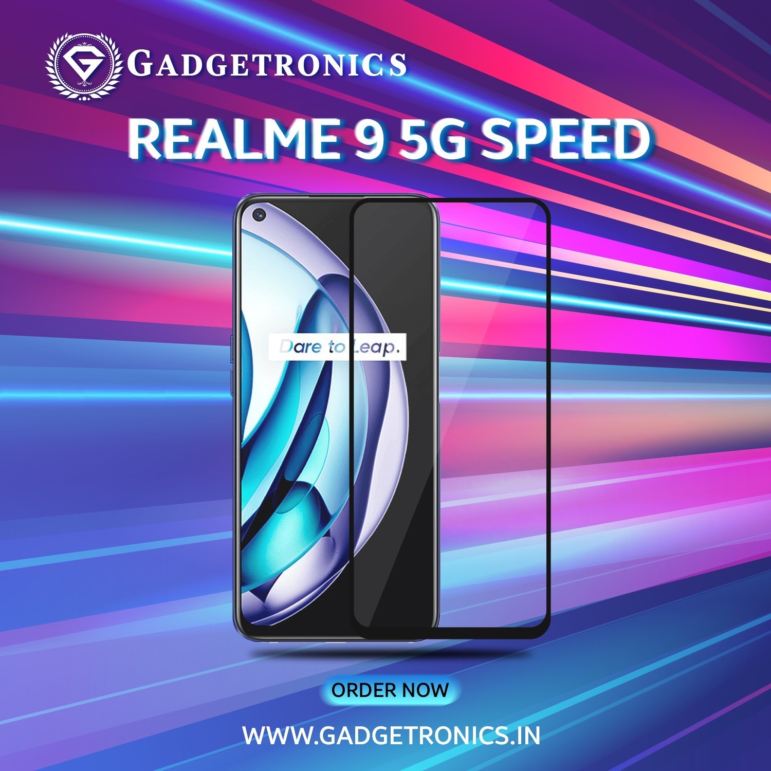 Realme 9 5G Speed Tempered Glass Camera Lens Protector Skin