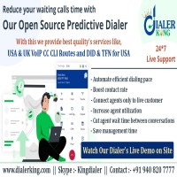 Predictive dialer provide by Dialerking technology